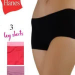Combo Offer Of 3 Hanes Boyshort
