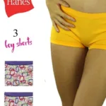 Dream Fit Pack Of 3 Hanes Boyshort