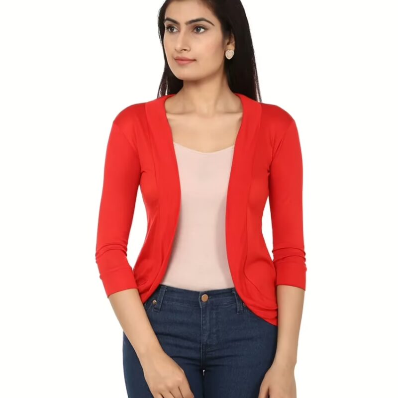 50% Off On Red Softwear Shrug