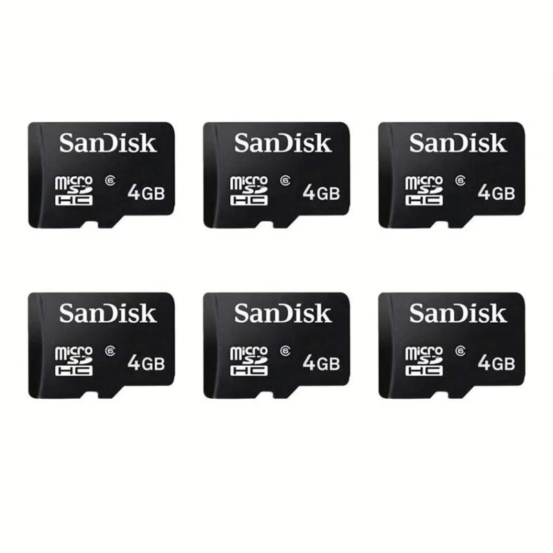 Combo Offer Of 6 SanDisk 4 GB Ultra Micro SD Card