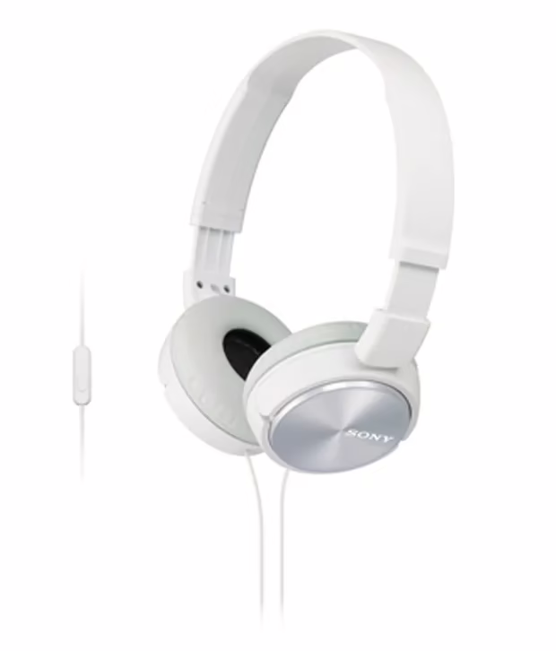 Sony MDRZX310AP Over Ear Headphones with Mic