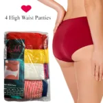 Hushh Midi Brief Pack Of 5 Panties