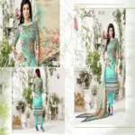 Mizzoli Multi Georgette Cotton Suit