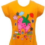 Bimbus Stylish Yellow Tee for Kids (6-12 Months)