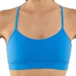 Comfort Women Turquoise Blue Sport Bra