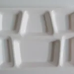 Chhajer Handicraft Acrylic 6 Partition Plate