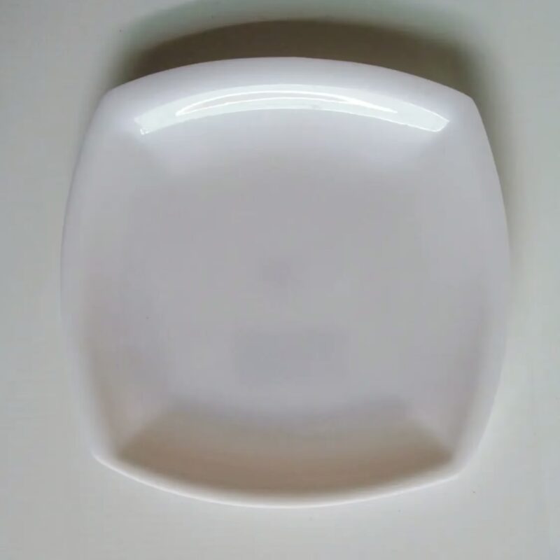 Chhajer Handicraft Acrylic Square Quarter Plate