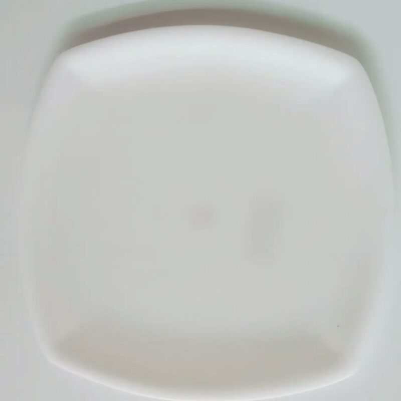 Chhajer Handicraft Acrylic Square Plate 13"