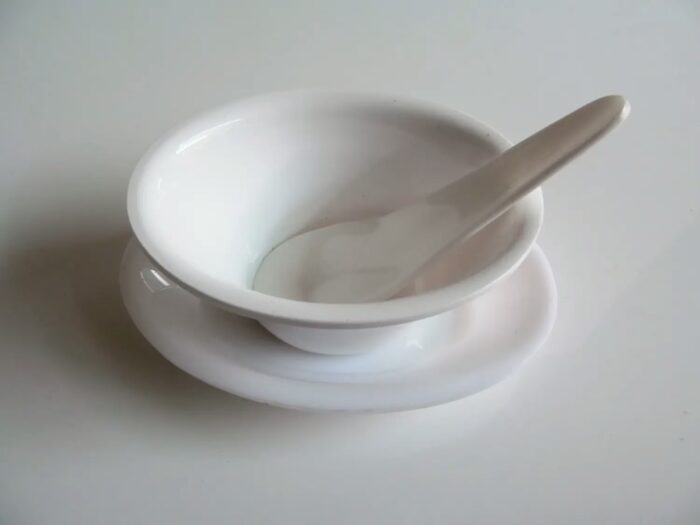 Chhajer Handicraft Acrylic  Ship Shap Soup Set
