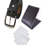 Wallet,Belt & 3 HandKerchief Combo