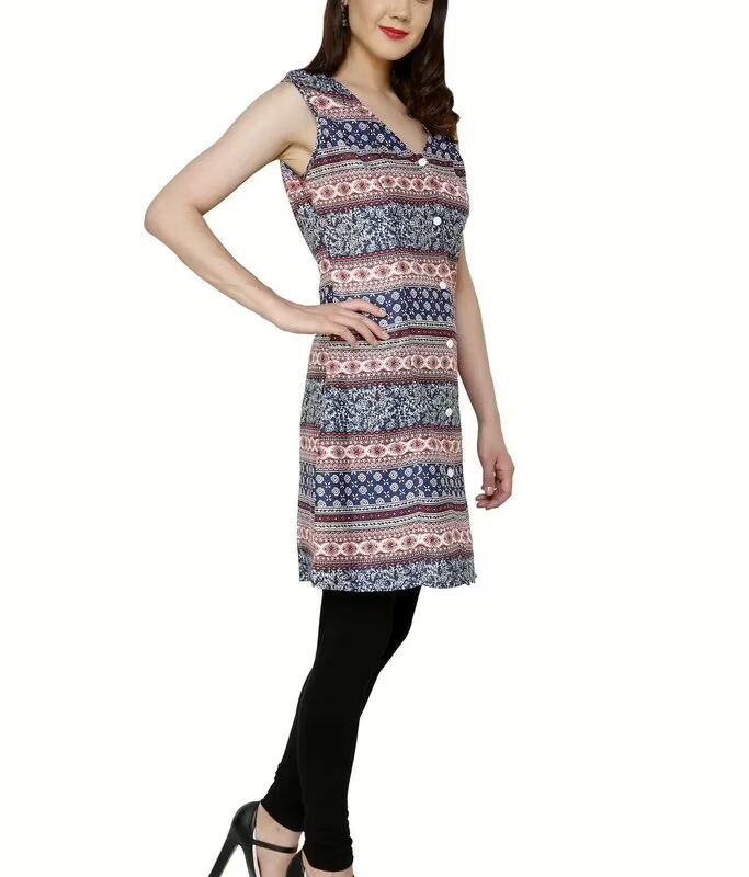 Chiktones Printed Cotton Tunic