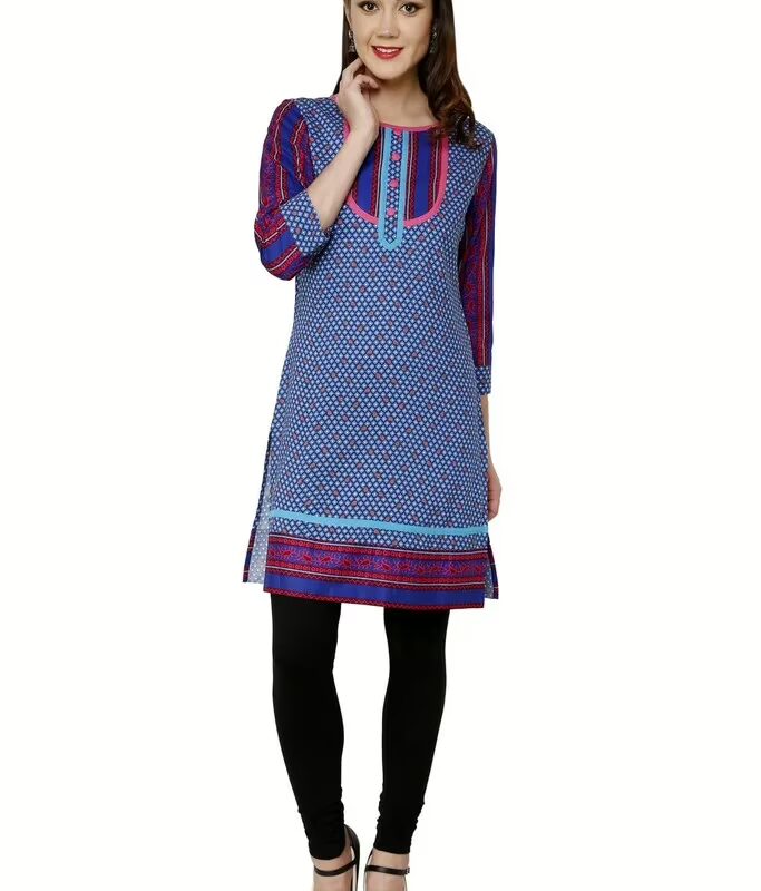 Chiktones Printed Cotton Kurti