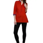 Chiktones Solid Cotton Kurta