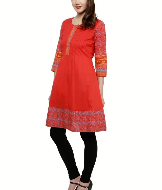 Chiktones Printed Cotton Kurti