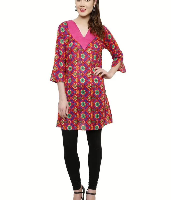 Chiktones Printed Cotton Kurti