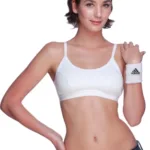 Comfort Women White Straps Sports Bra