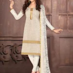 V&V Pure Chanderi Cotton Salwar Suits