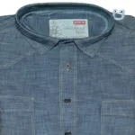 Parx Grey Full Sleeves Denim Shirt