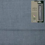 Raymond Black Self Linning  Linen Trouser  Fabric Free Pen
