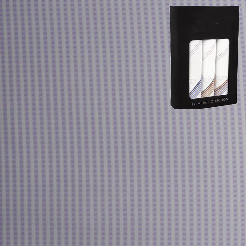 Raymond Men Poly Blended Shirt Fabric Multi Free Handkerchief