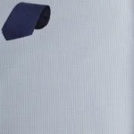 Raymond White With Small Black Check Shirting Fabric Free Tie