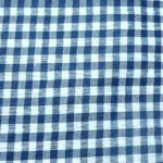 Raymond-Narrow Thick Blue & White Checks Cotton Blended Shirt Fabric