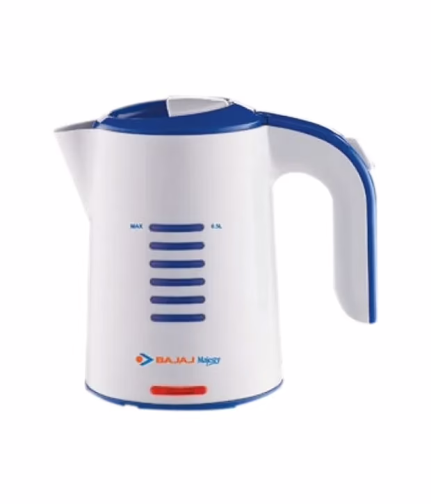 Bajaj 0.5 Ltr KTX1 Electric Kettle White