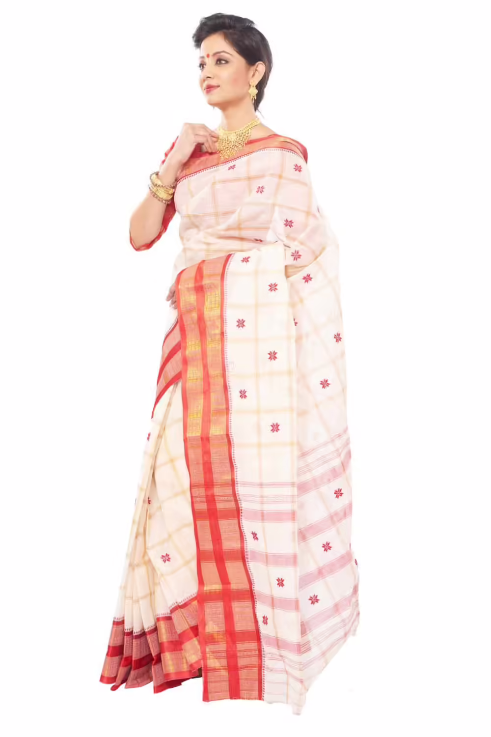 Benguli saree collection garad cotton saree - Image 3