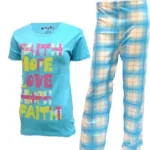 GIRLS TWO-PIECES DOLPHIN LUXURY LOUNGEWEAR SET