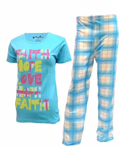 GIRLS TWO-PIECES DOLPHIN LUXURY LOUNGEWEAR SET