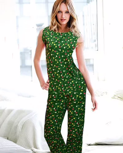 Wholesale Lot Tropical Print Back zip Jumpsuit ( 3PC)