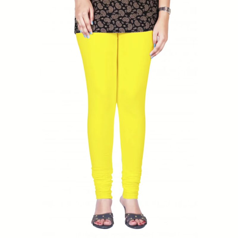 MSS Wing's Lemon Yellow Women's Fashion Leggings