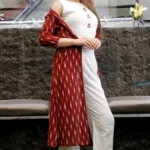 Pretty Women Printed  Indo Western Dress