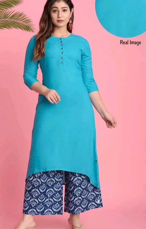 Hrishita Trendy Blue Women Kurta Sets