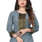 Aagyeyi Petite Three Quarter Sleeves  Kurtis