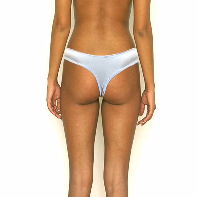 Pack Of 2 Sexy White Thong Panty - Image 2