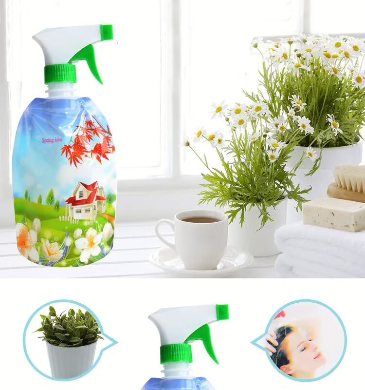 SuperDeals Multifunctional Spray water bag folding eco plastic water bottle