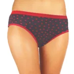 My Heart Classic Print Multicolor Heart Print Hipster Panty