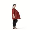 Radiation Safe-Comfortable Round Neck Shoulder Pleats Maternity Tunic - Image 3