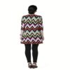 Radiation Safe- Comfortable Round Neck Print Tunic Maternity Dress - Image 2