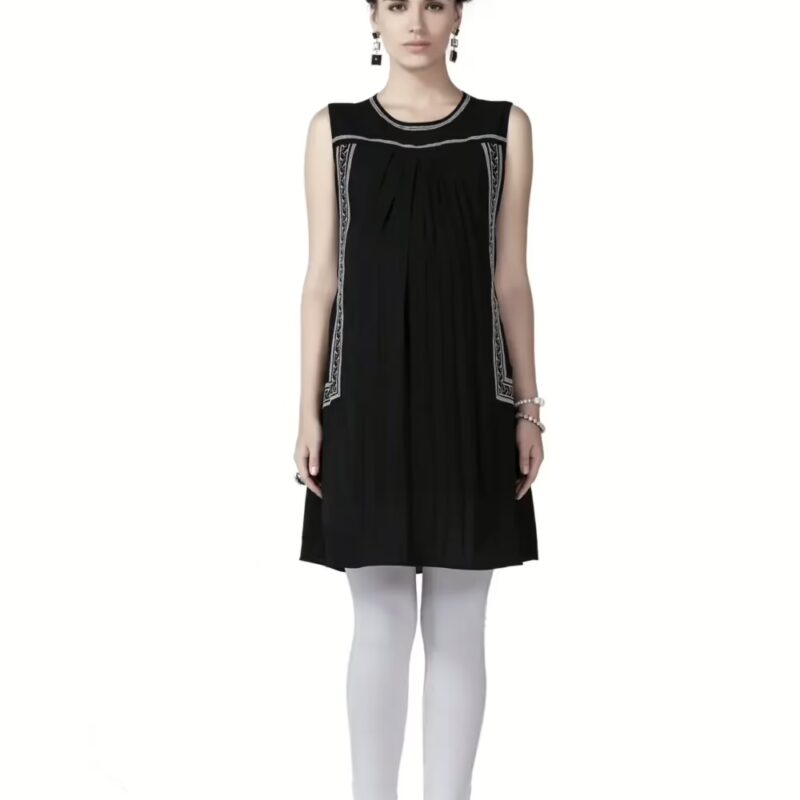 Radiation Safe-Stylish And Comfortable Machine Embroidery Boho Maternity Tunic