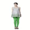 Radiation Safe-House of Napius Embroidered Sleeveless Green Tunic - Image 2