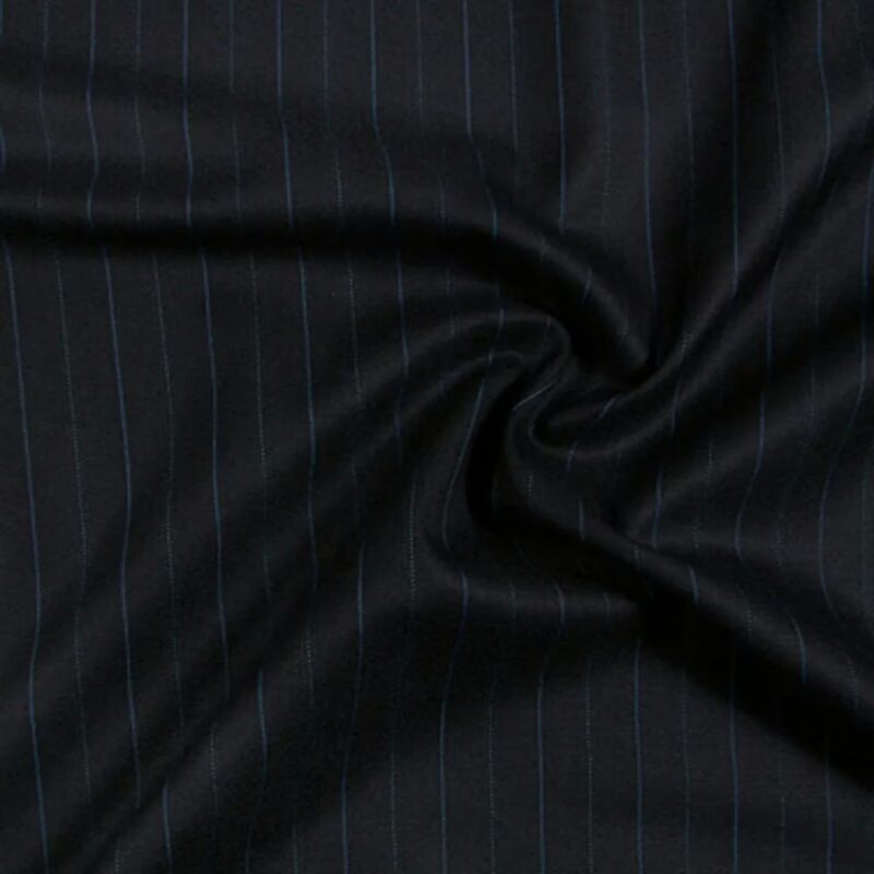 Raymond  Lavish Navy Blue Lining Suit Fabric Free Shoes