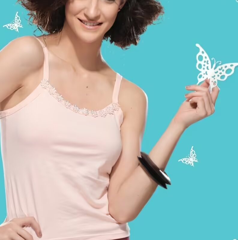 Lady Lyca-Brown Hi Cut Hipster