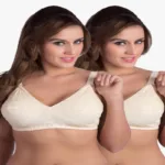 Comfort Skin Plus Size Bra Pk 2