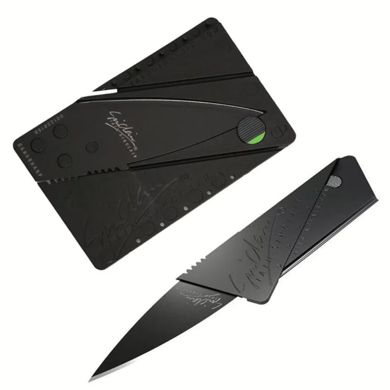 SuperDeals Pocket Credit Card Shaped Folding Safety Knife