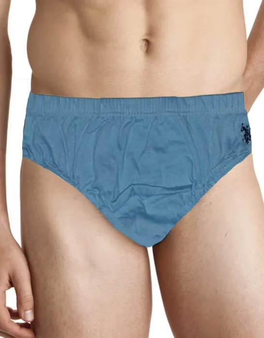 US Polo Regular Fit Underwear-Sky Blue
