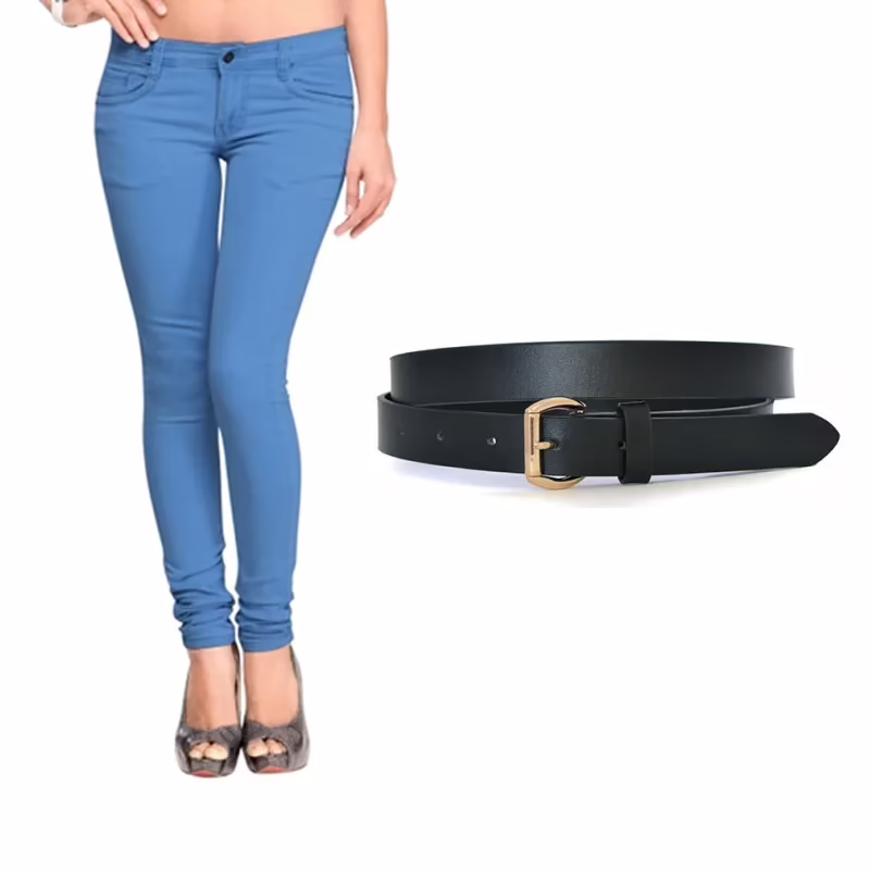Blue Slim Fit Women Jeans