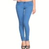 Blue Slim Fit Women Jeans - Image 3