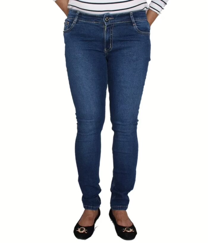Blue Slim Fit Women Jeans